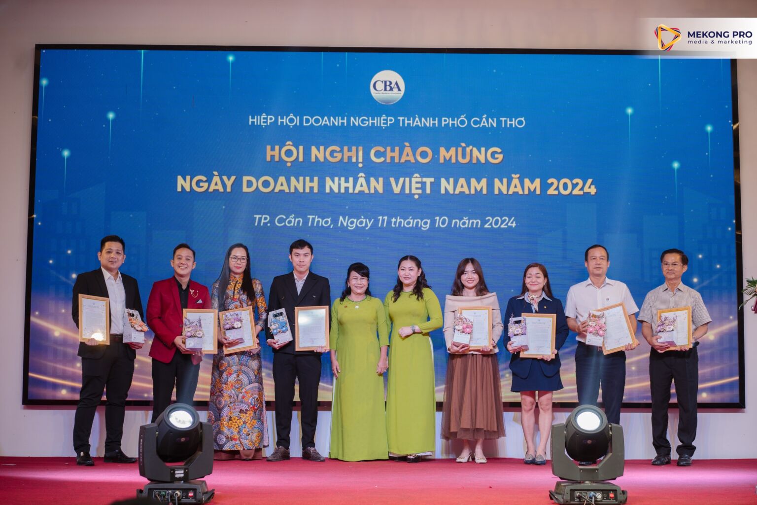 Mekong Pro đồng hành cùng Hiệp hội Doanh nghiệp TP Cần Thơ trong Hội nghị Chào mừng Ngày Doanh nhân Niệt Nam Năm 2024