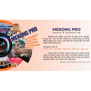 Công Ty TNHH Dịch Vụ Truyền Thông Và Giải Pháp Marketing Mekong Pro