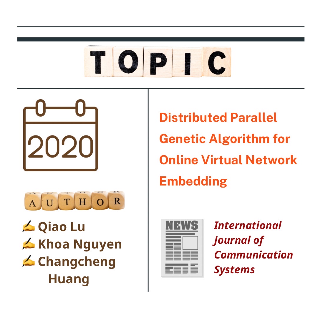 Distributed Parallel Genetic Algorithm for Online Virtual Network Embedding