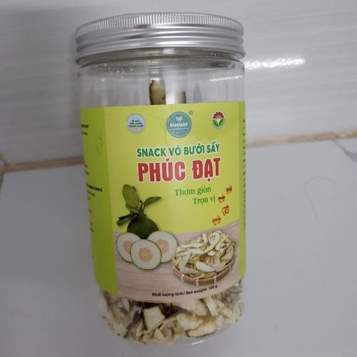 Hương vị của snack vỏ bưởi sấy