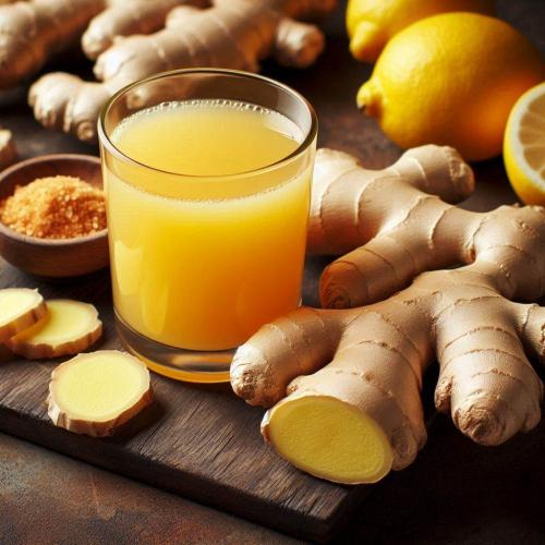 Công thức trà detox chanh gừng