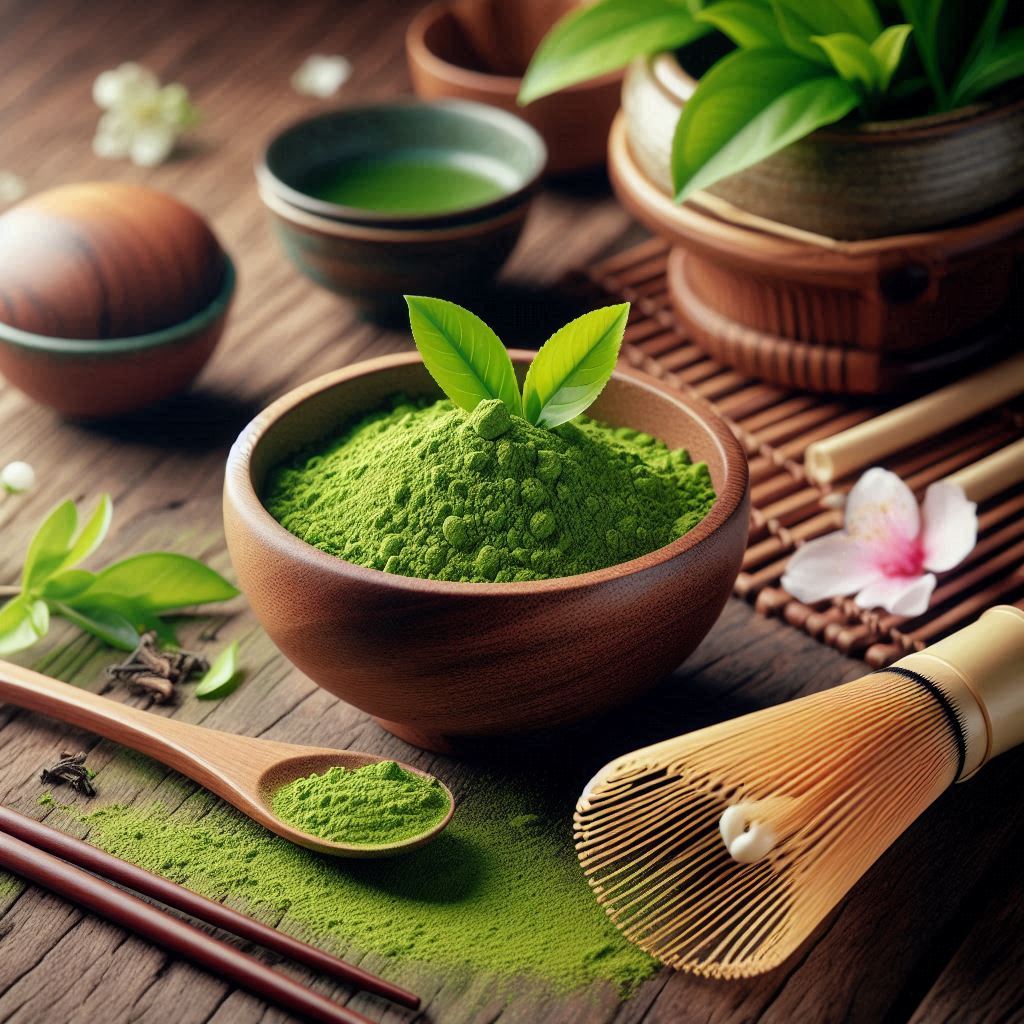 Cách pha bột trà xanh