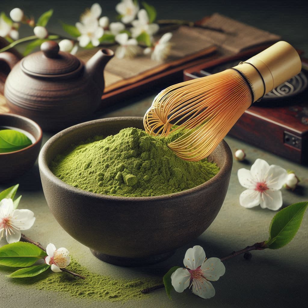 Mua bột trà xanh nguyên chất