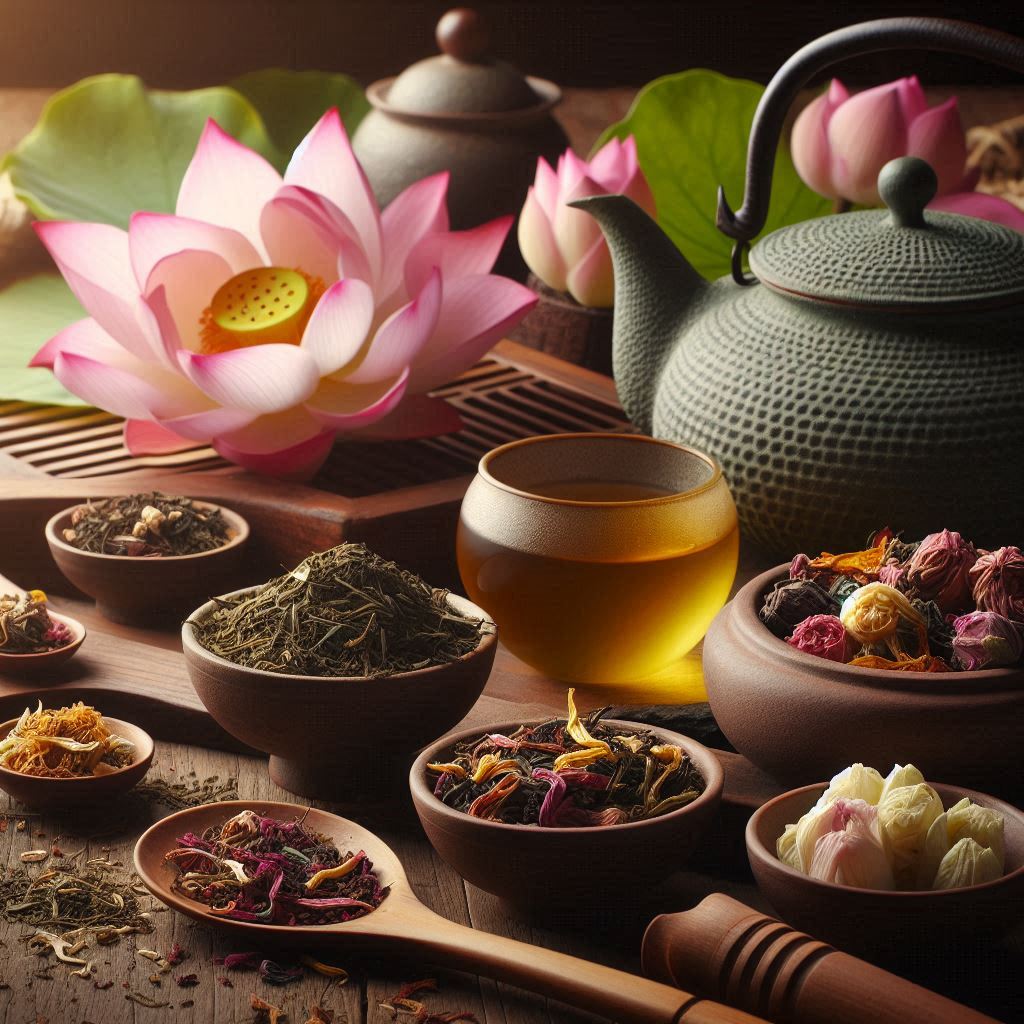 Trà sen Tây Hồ