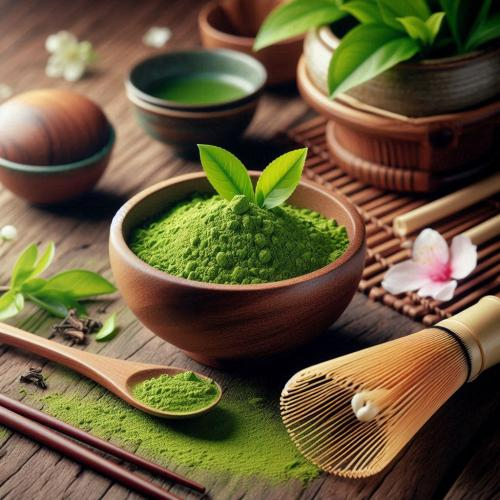 Cách pha bột trà xanh