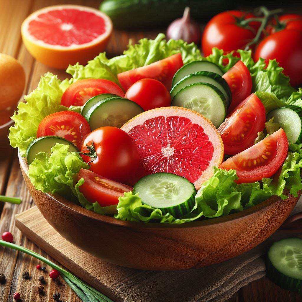 Salad bưởi giảm cân truyền thống
