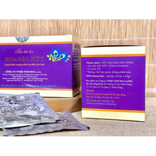 Liều lượng hoa đậu biếc