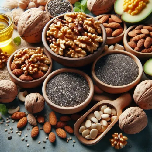 Hạt óc chó và macca tốt cho tim mạch