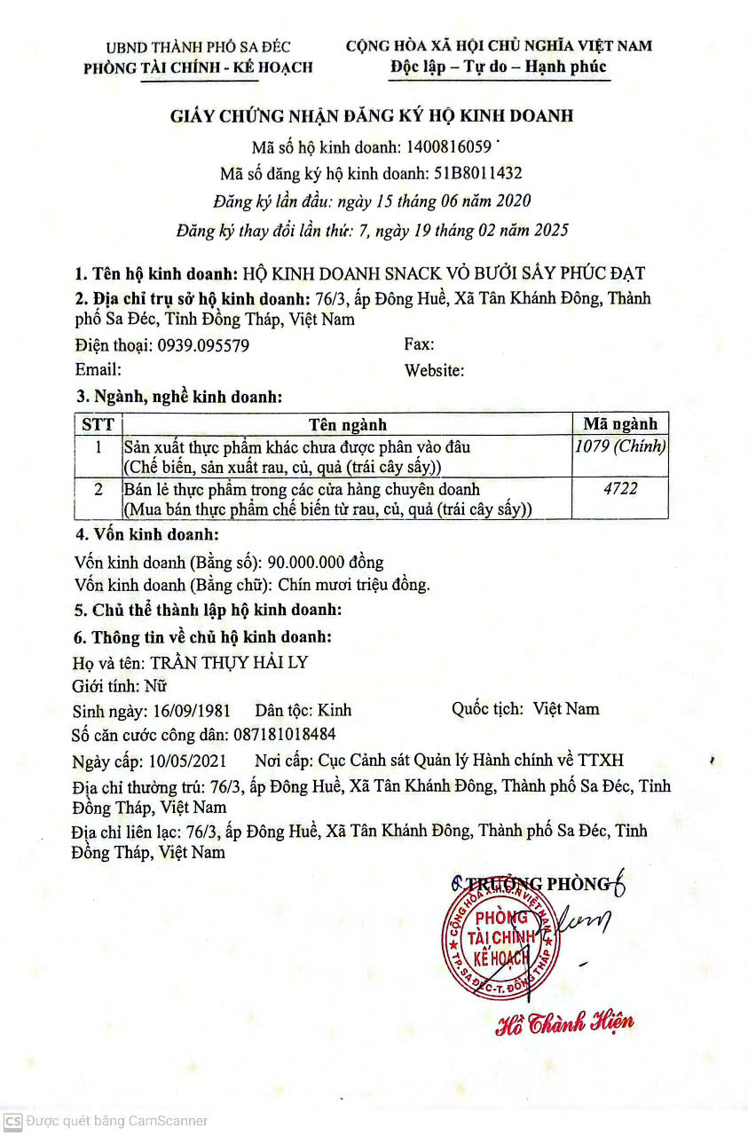 Giấy phép kinh doanh