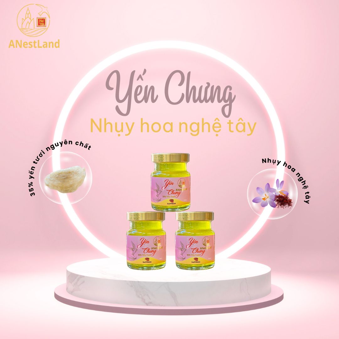 Yến chưng Saffron