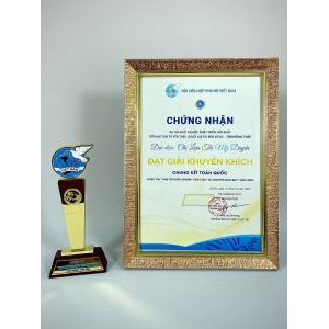 Chứng nhận Dự án Khởi nghiệp cuộc thi "Phụ nữ khởi nghiệp, phát huy tài nguyên bản địa" năm 2023