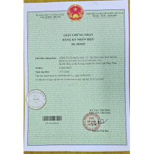 Chứng nhận đăng ký nhãn hiệu