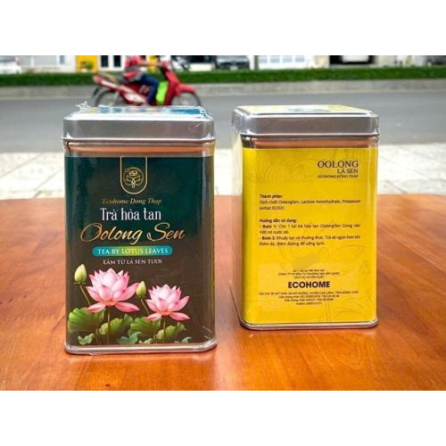 Trà Hòa Tan Oolong Sen Gừng Có Gì Đặc Biệt?