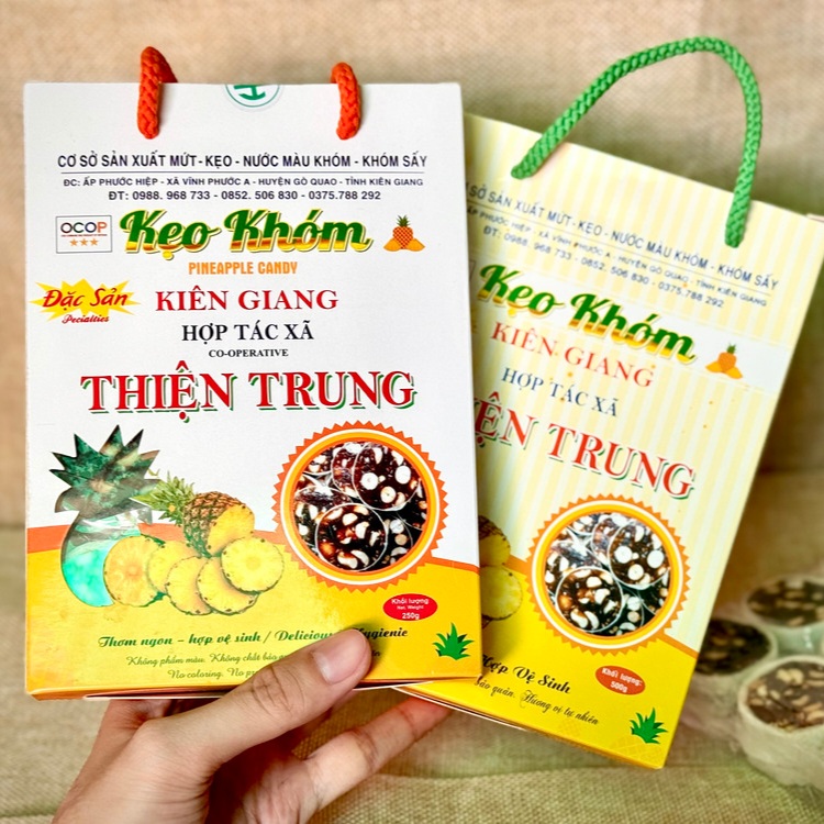 Kẹo khóm là gì?