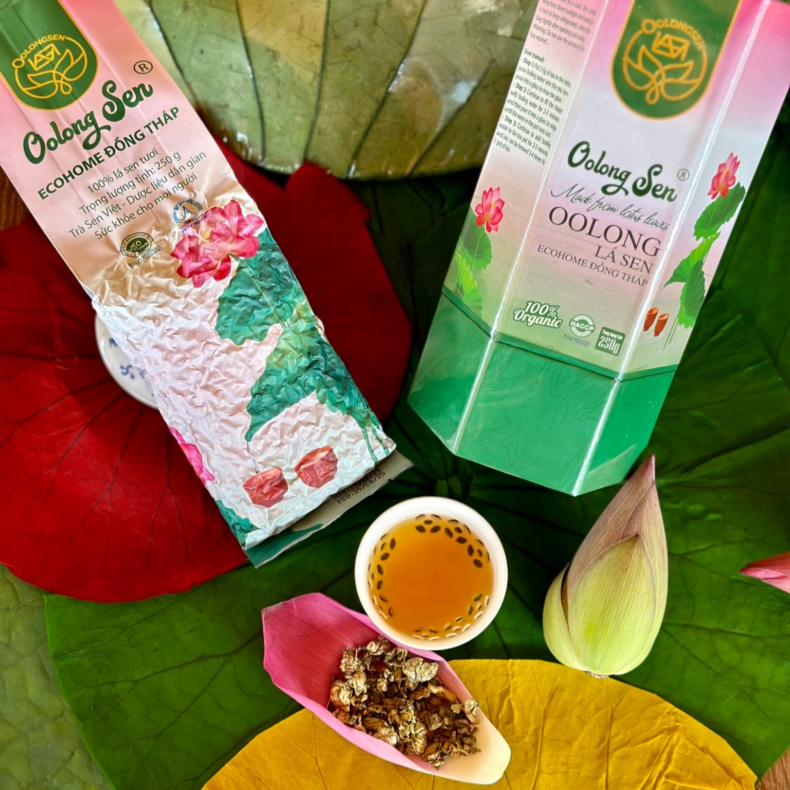 Trà oolong lá sen là gì?