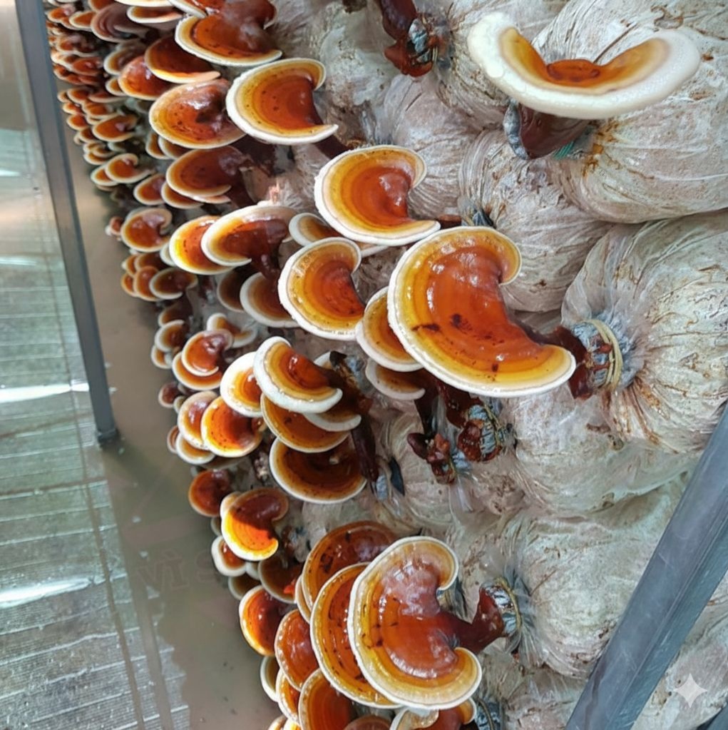 Không ngâm linh chi trong nước