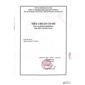 TCCS 14:2025/GOLDHERBAL