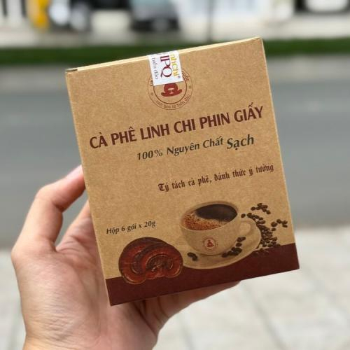 Cách pha cà phê linh chi chuẩn vị