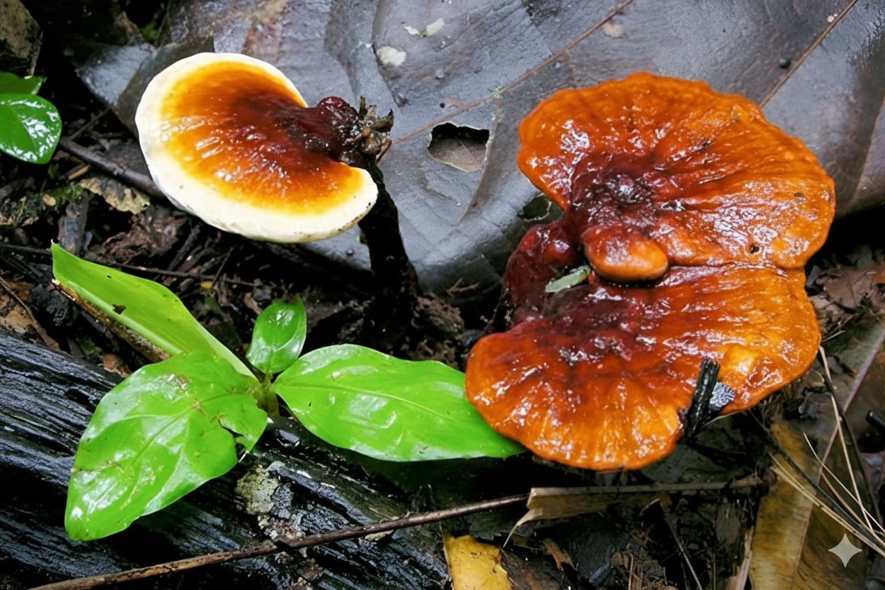 Dùng nấm linh chi nấu nước