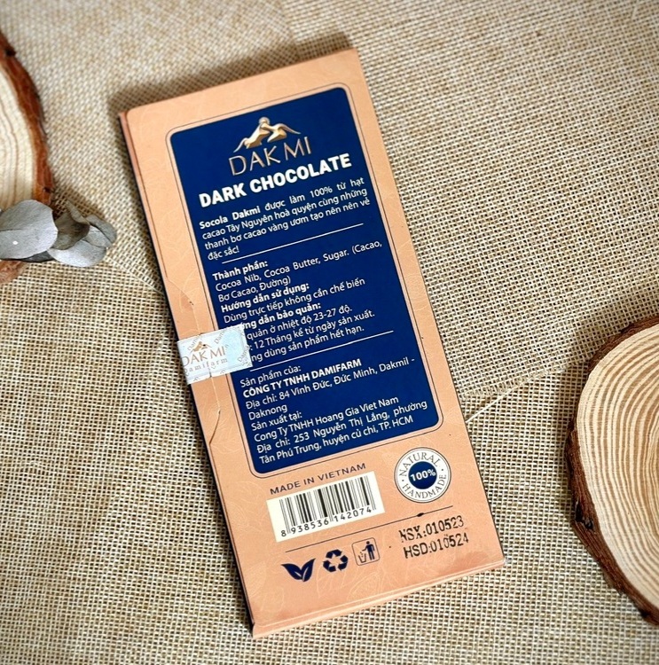 Thành phần dinh dưỡng của 28 gram socola đen