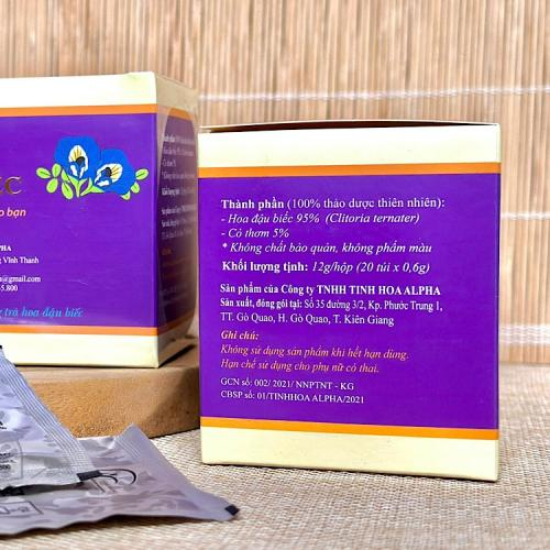 Trà túi lọc hoa đậu biếc dành cho ai?