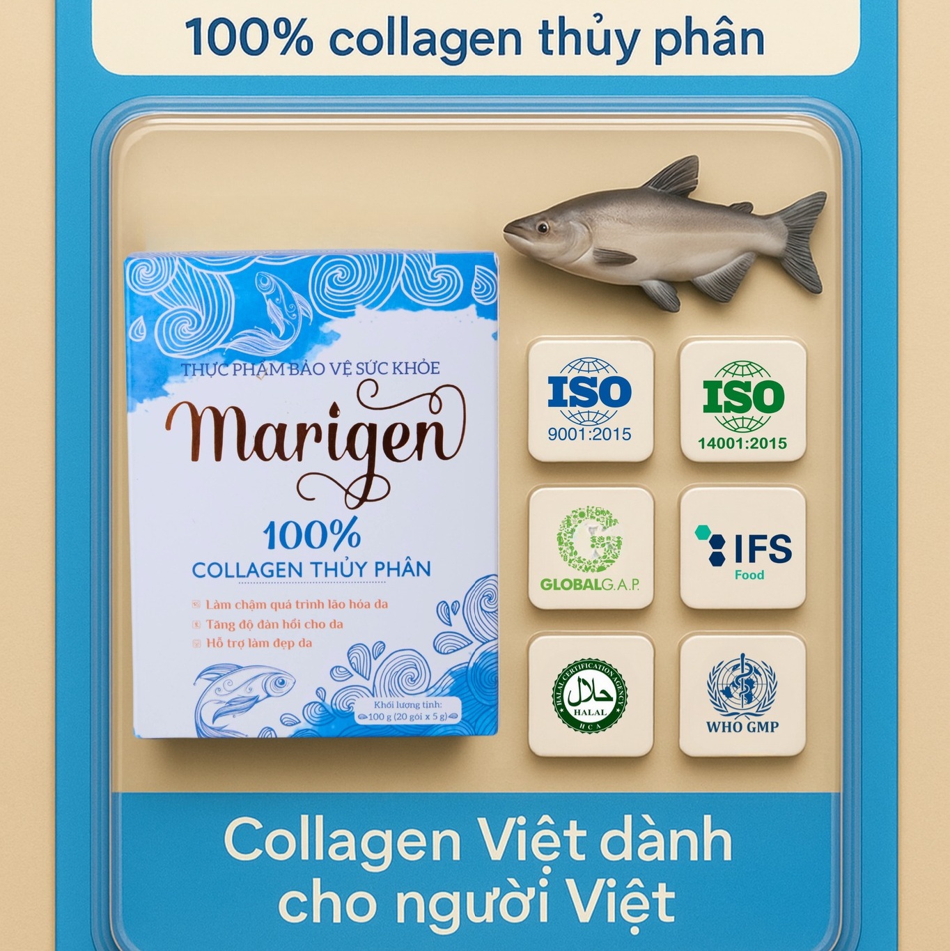 Marigen collagen thủy phân khác biệt như thế nào?