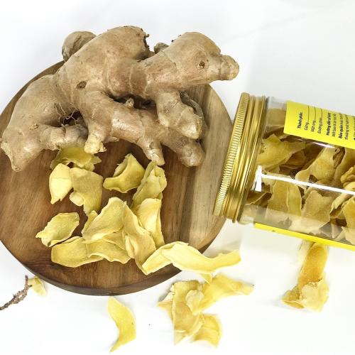 Đau dạ dày ăn snack gừng sấy được không?