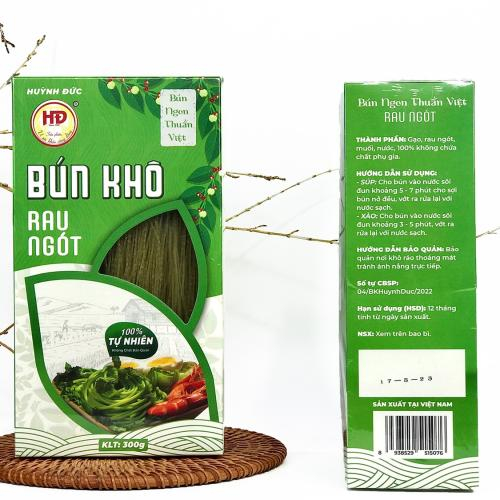 Bún khô rau ngót ăn được liền không?
