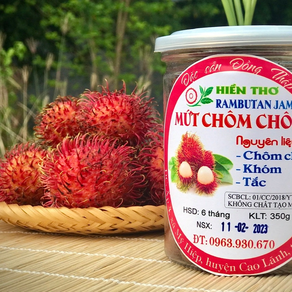 Khi đói không ăn mứt chôm chôm