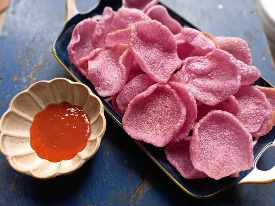 Bánh phồng khoai lang