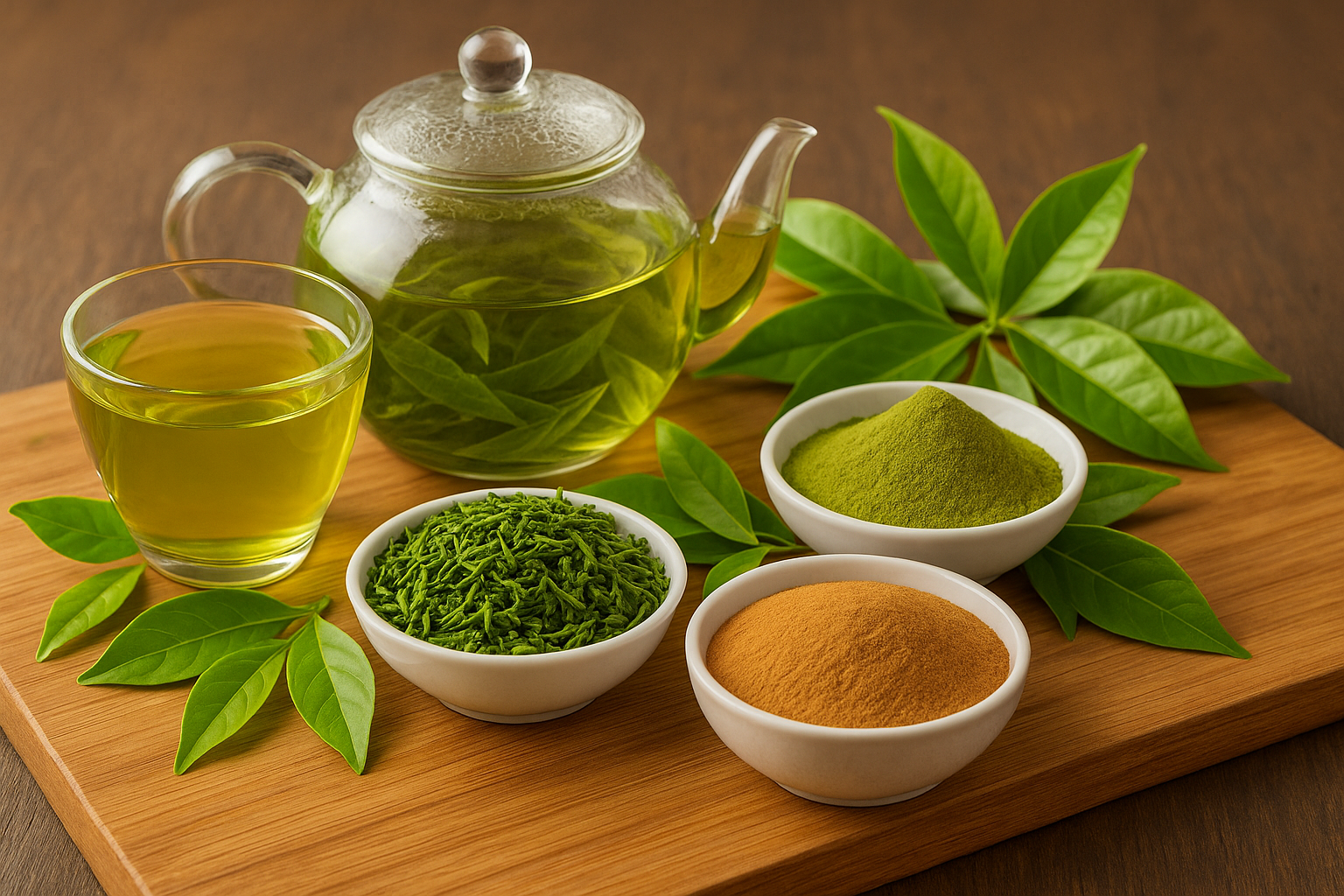 Tổng quan về cao trà xanh hòa tan và bột trà xanh