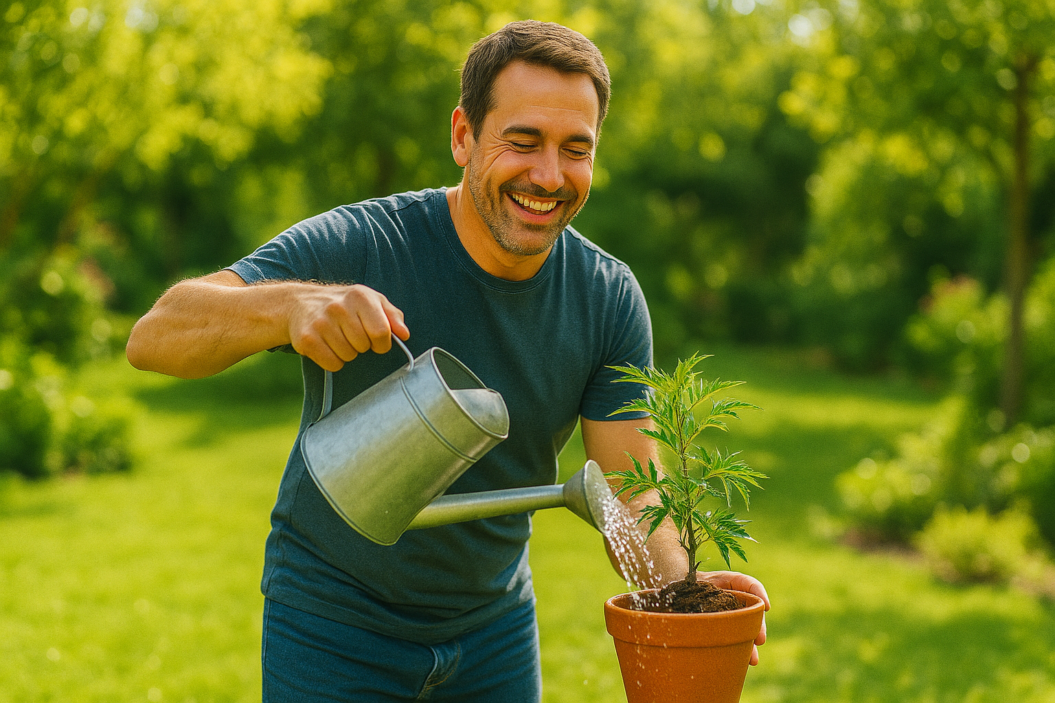 Chế độ tưới nước và ánh sáng phù hợp