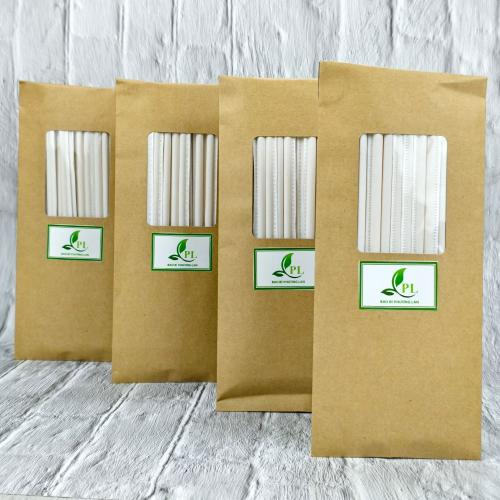 Ống Hút Tự Hủy Sinh Học (Có Bao Giấy)