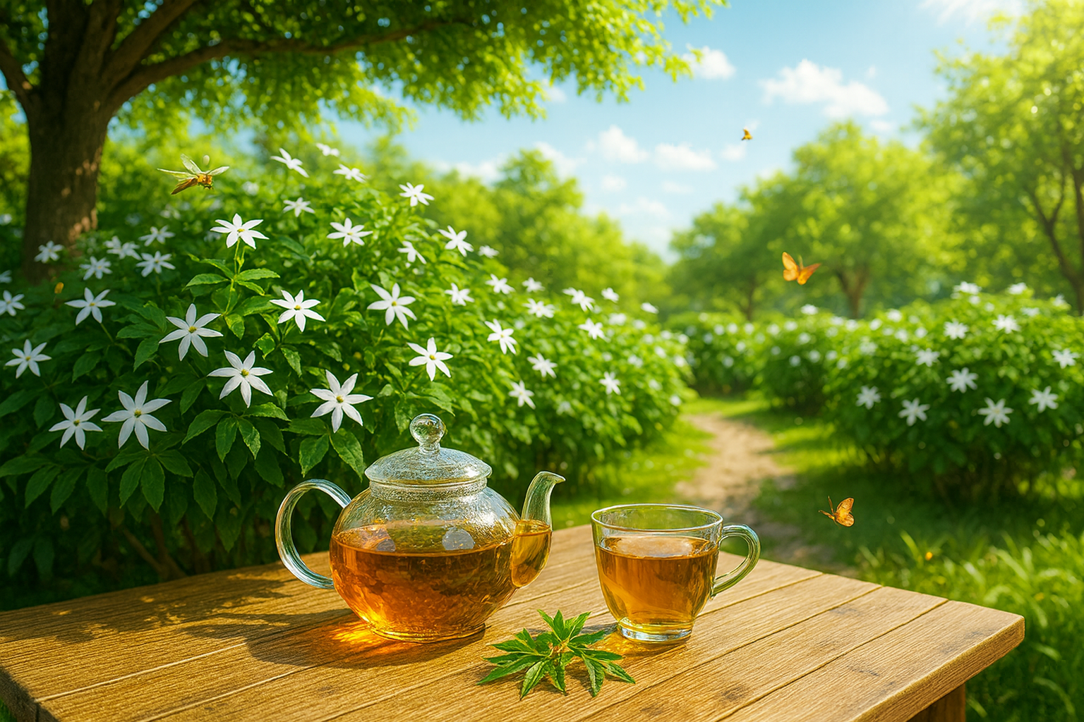 Nhận diện hình ảnh cây chè vằng chính xác qua đặc điểm hình thái