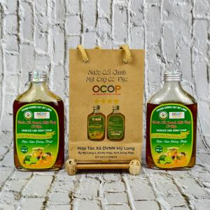 Nước Cốt Chanh Mật Ong Cô Đặc - Chanh Không Hạt Mỹ Long