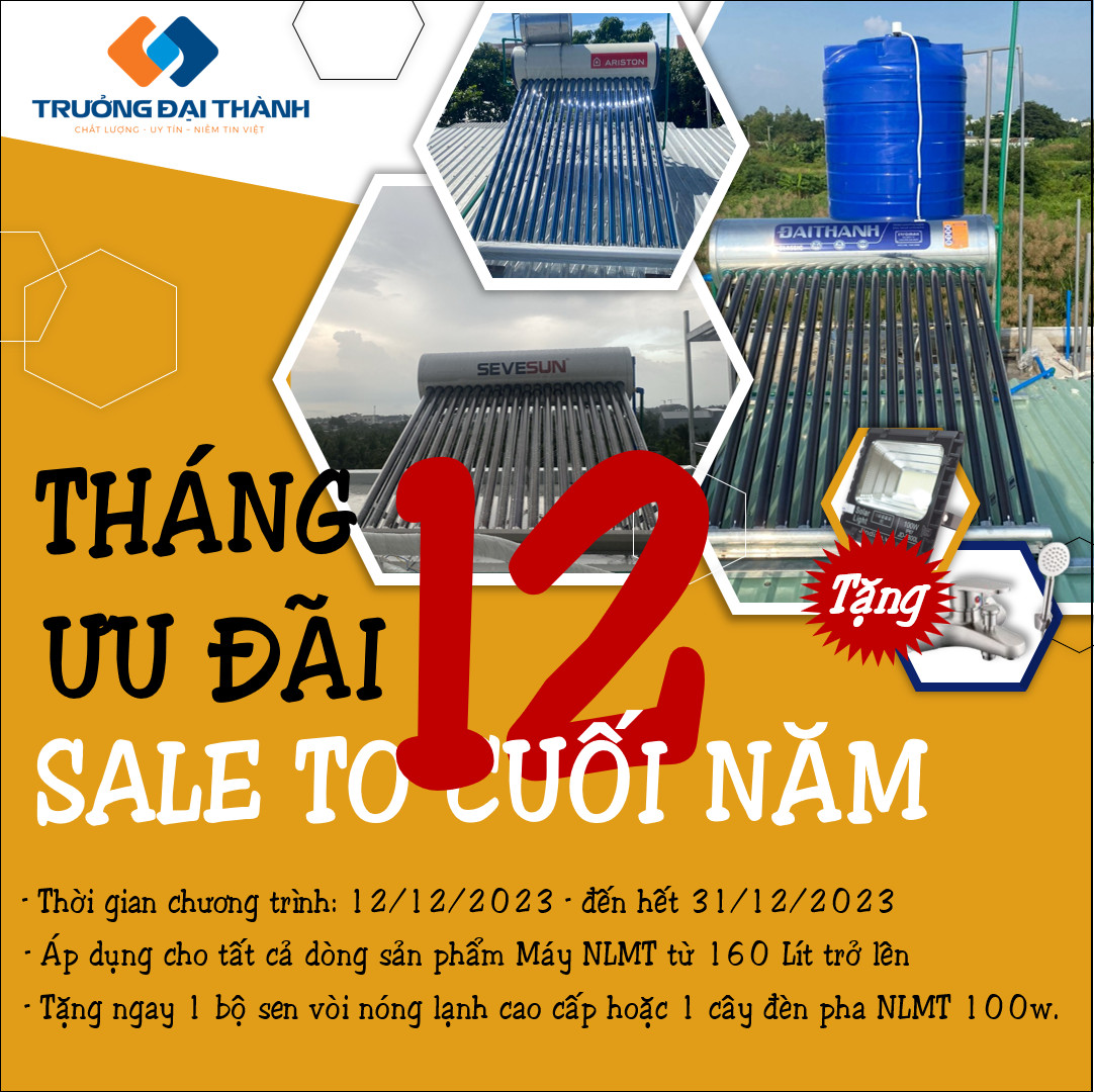 Siêu Sale Tháng 12 - Sale To Cuối Năm