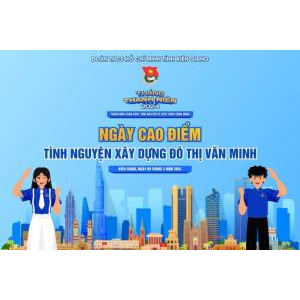 Kiên Giang: Ra Quân Ngày Cao Điểm Tình Nguyện Xây Dựng Đô Thị Văn Minh