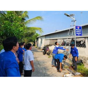 Kiên Giang: Ra Quân Ngày Cao Điểm Tình Nguyện Xây Dựng Đô Thị Văn Minh