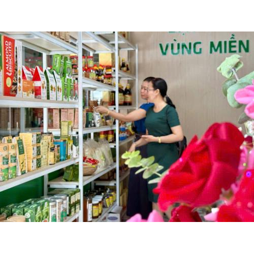 Không gian cửa hàng OCOP Kiến An