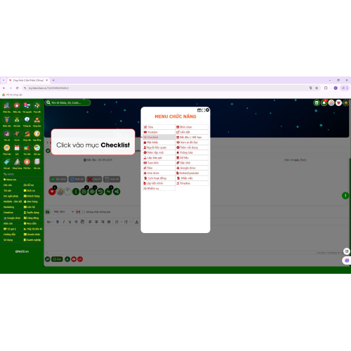 II/ Cách thêm hình ảnh và file công việc