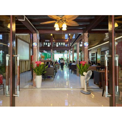 Không gian quán cà phê Nối