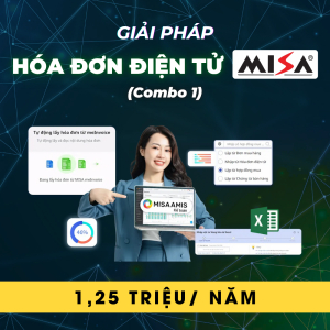 Giải Pháp Hóa Đơn Điện Tử MISA – Combo 1