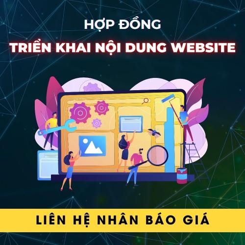 Hợp Đồng Triển Khai Nội Dung Website Trọn Gói
