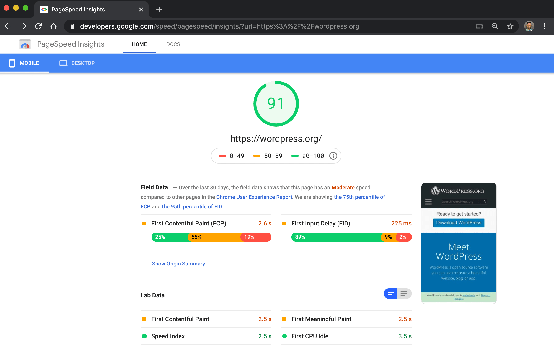 Core Web Vitals, trái tim của bảng đánh giá