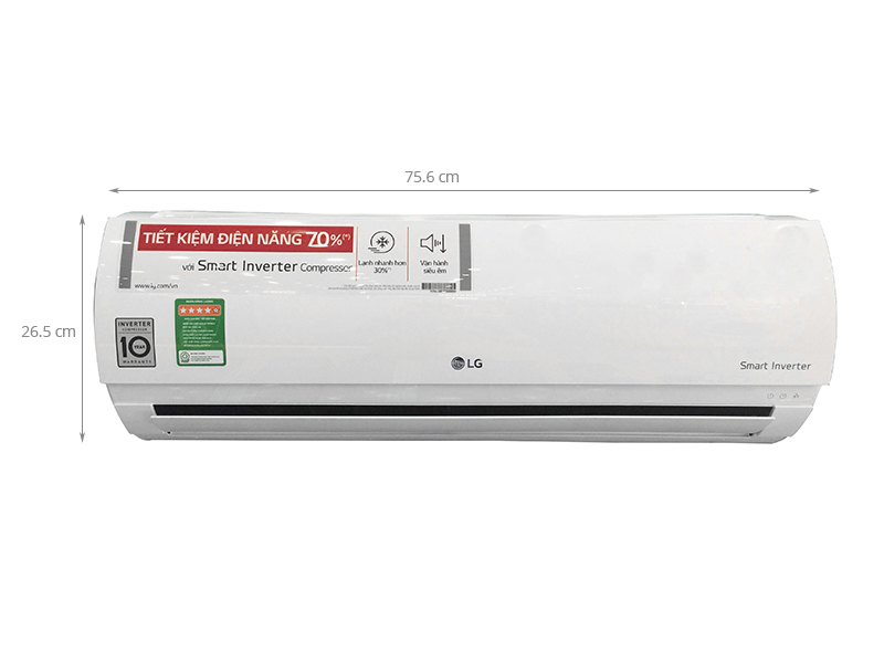 Máy Lạnh LG Inverter 1.0 HP V10ENW1