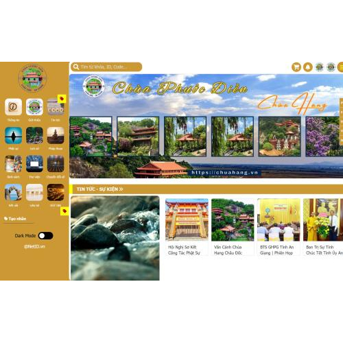 Giới Thiệu Website Chùa Phước Điền - Chùa Hang Châu Đốc