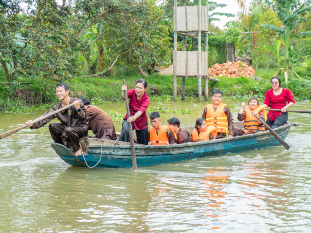 Vẻ đẹp thiên nhiên làm nền cho trải nghiệm