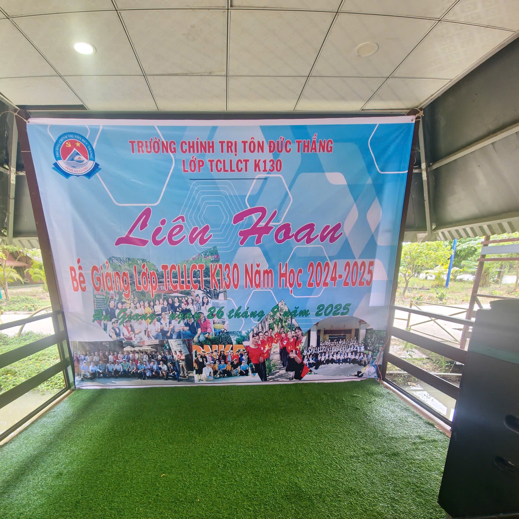 Tiệc Liên Hoan Bế Giảng Lớp TCLLCT K130 – Trường Chính Trị Tôn Đức Thắng Tại Khu Du Lịch Phú Điền