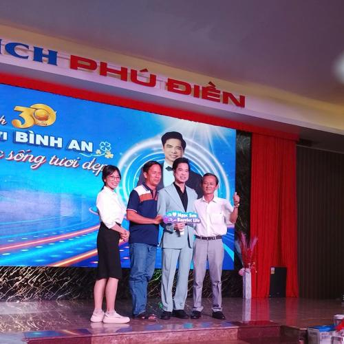 Phú Điền – Sự Kiện Hành Trình Trao Gửi Bình An Vì Cuộc Sống Tươi Đẹp Cùng BaoViet Life