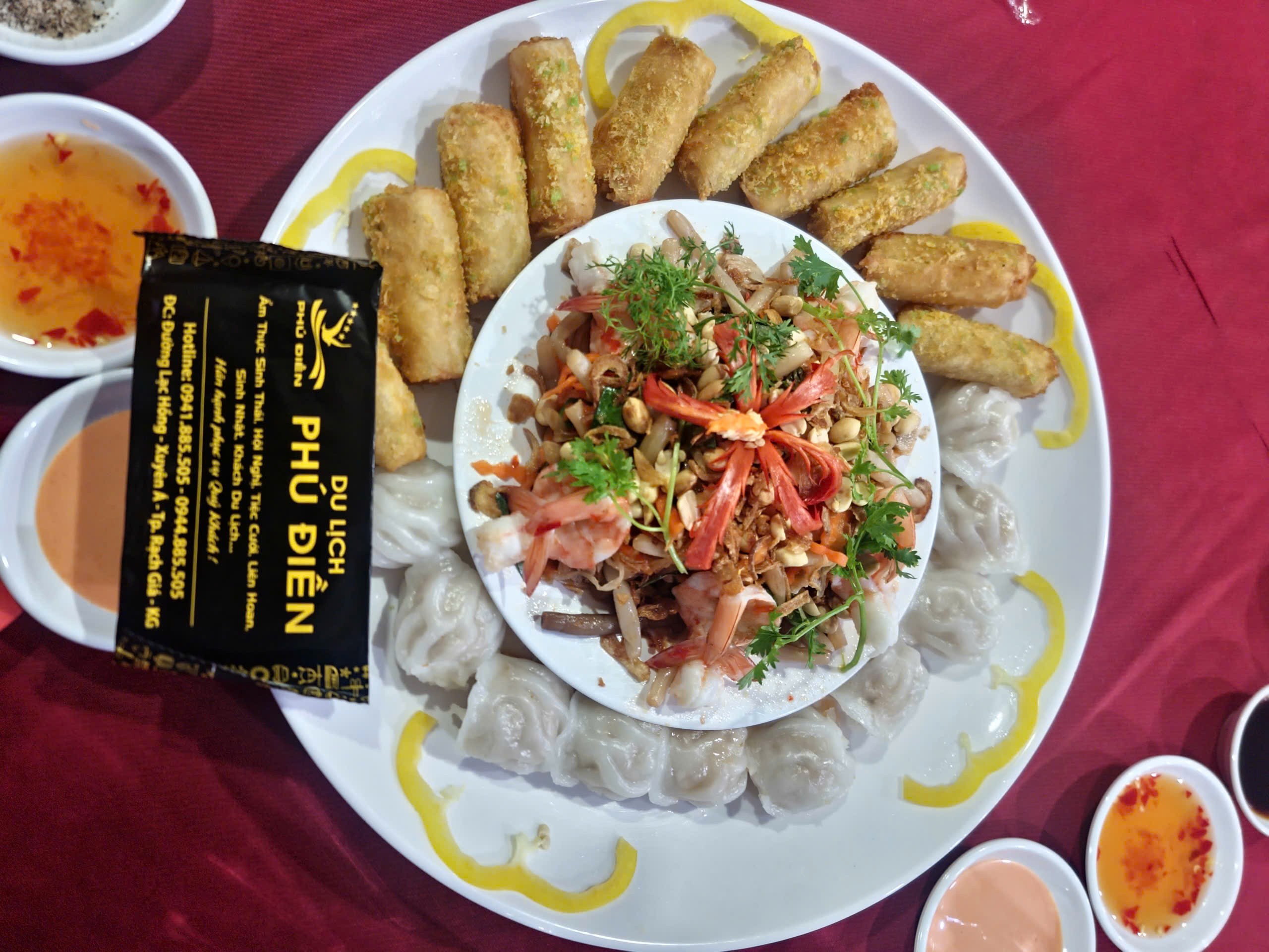 Tiệc cưới cao cấp – Ẩm thực được chăm tút tỉ mỉ